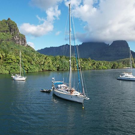 2 Nuits Insolites & 1 Excursion Voile A Bord Du Voilier Mori Ora Moorea Eksteriør billede